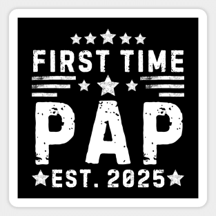 First Time Papa Est. 2025 Magnet